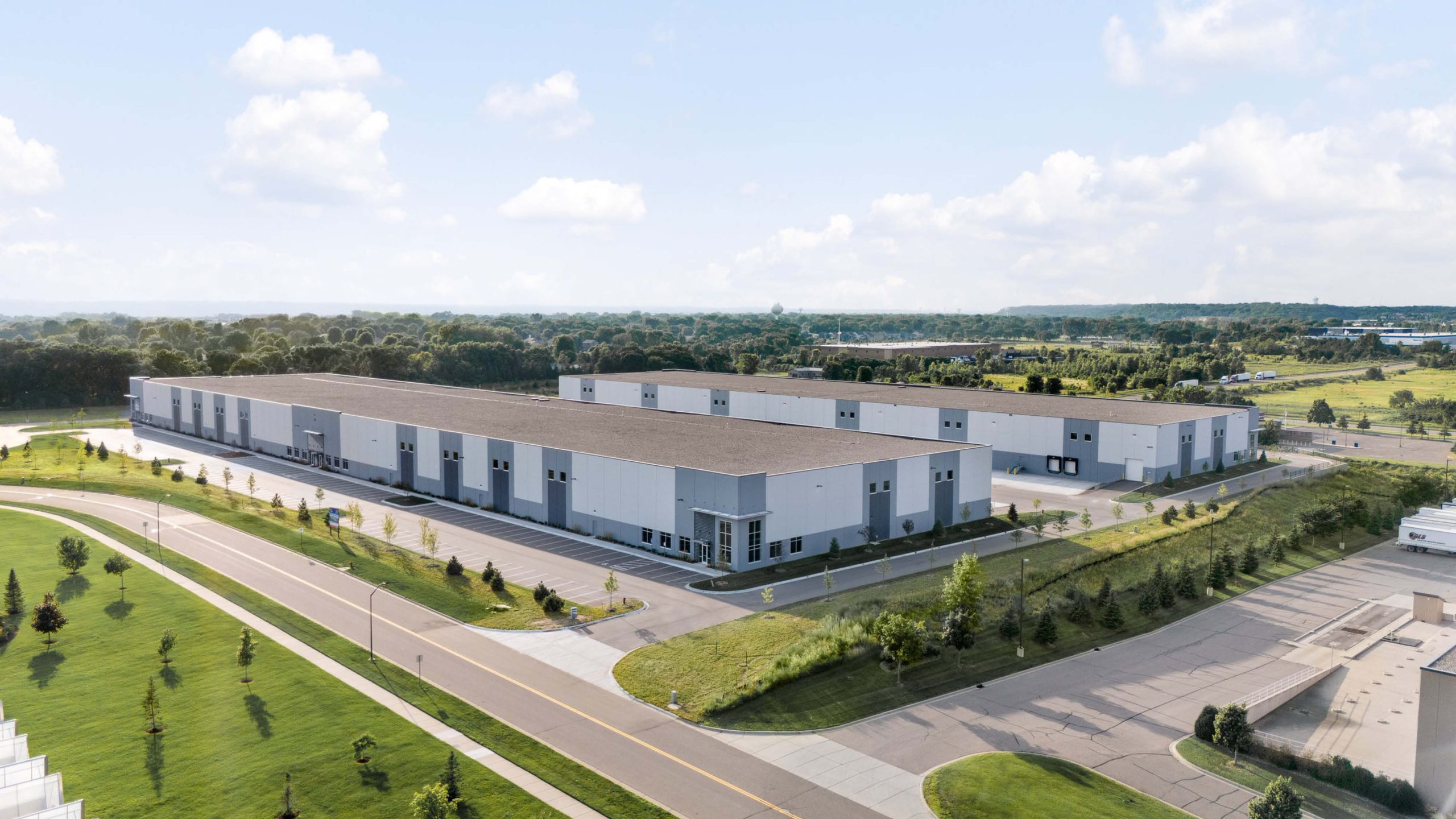 An industrial building